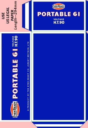 Ever Ready Portable 61HT battery part 2 of 2